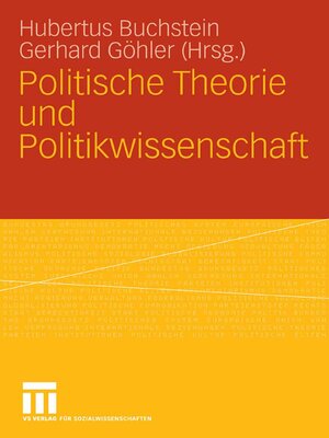 cover image of Politische Theorie und Politikwissenschaft